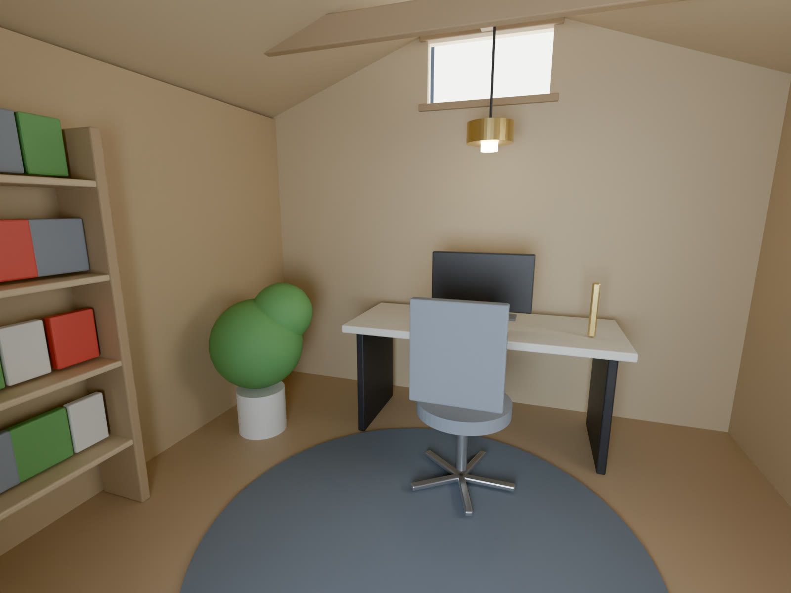 Three interior build-outs of the same measured shed: workshop, office, gym